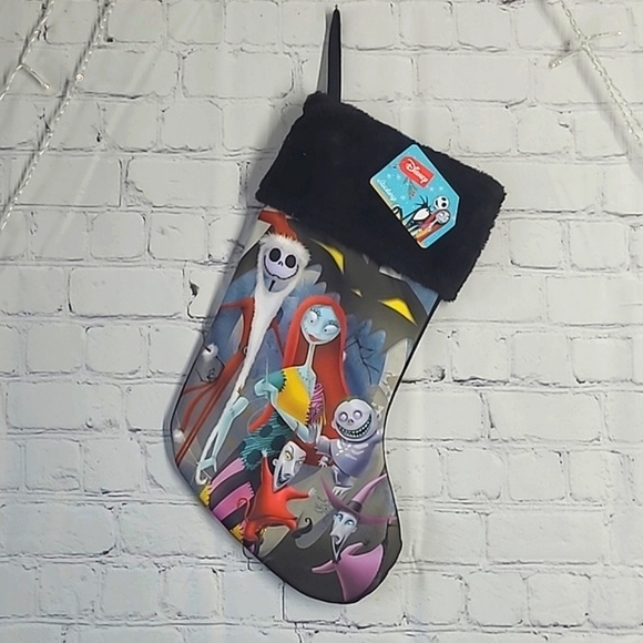 🆕️NWT Disney The Nightmare Before Christmas Collectible Christmas Stocking 16" - Picture 9 of 13